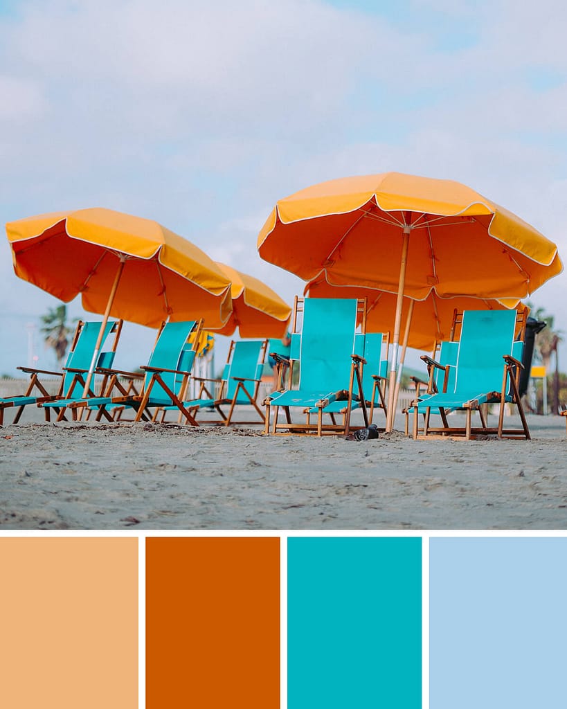 kleureninspiratie: parasollen