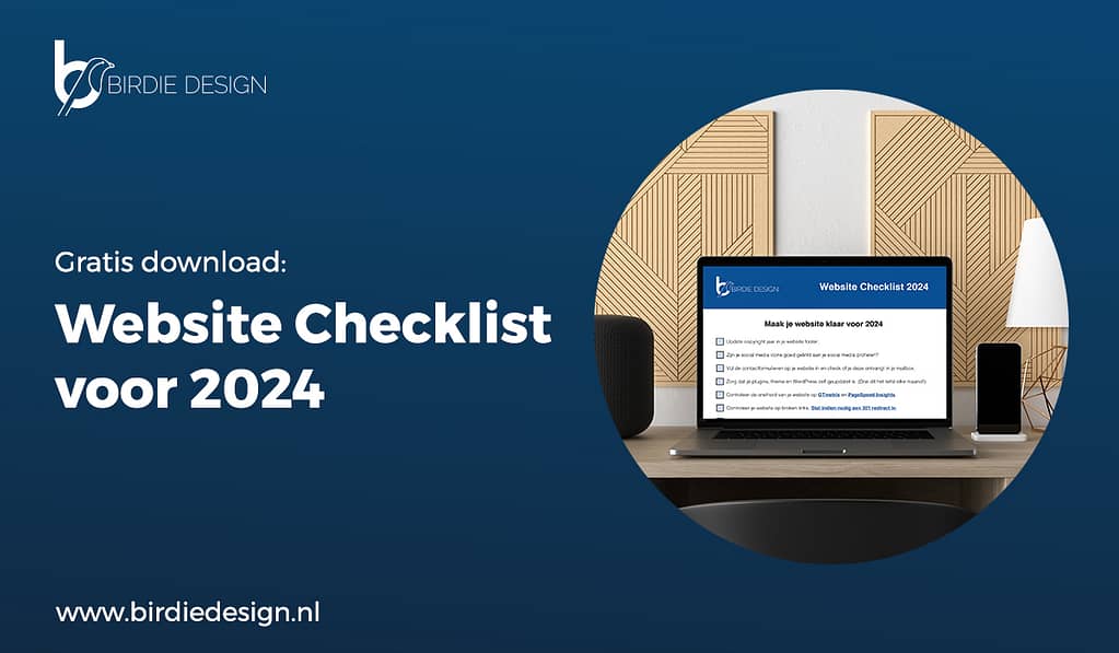 website checklist 2024 - maak je website klaar voor het nieuwe jaar
