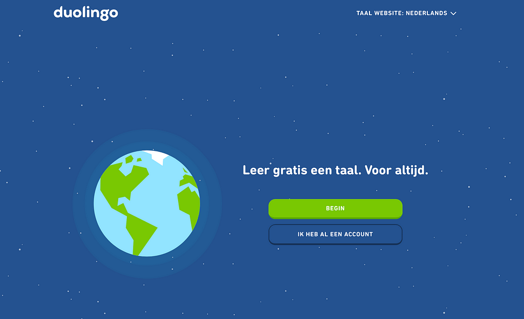 Duolingo taalcursussen