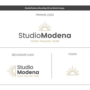 modern logo en huisstijl ontwerp - koop branding kit