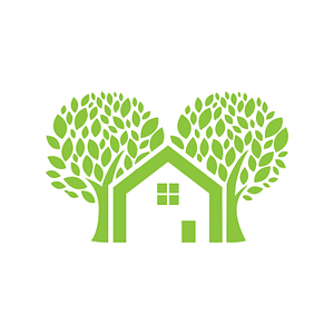 ecohouse ecologisch logo beeldmerk