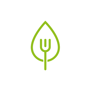 dietist modern logo ontwerp