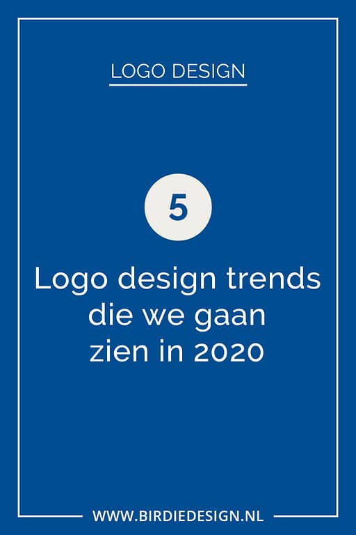 5 logo design trends die we gaan zien in 2020