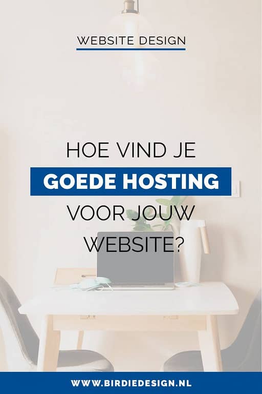 Hoe vind je goede hosting voor jouw website pinterest afbeelding
