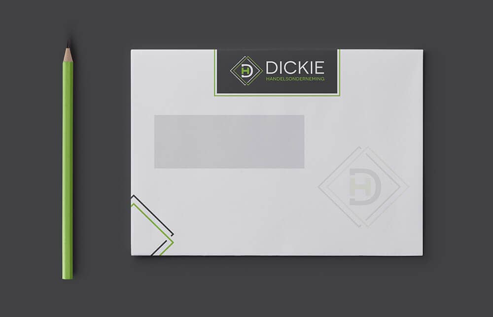 Dickie - Envelop grafisch ontwerp