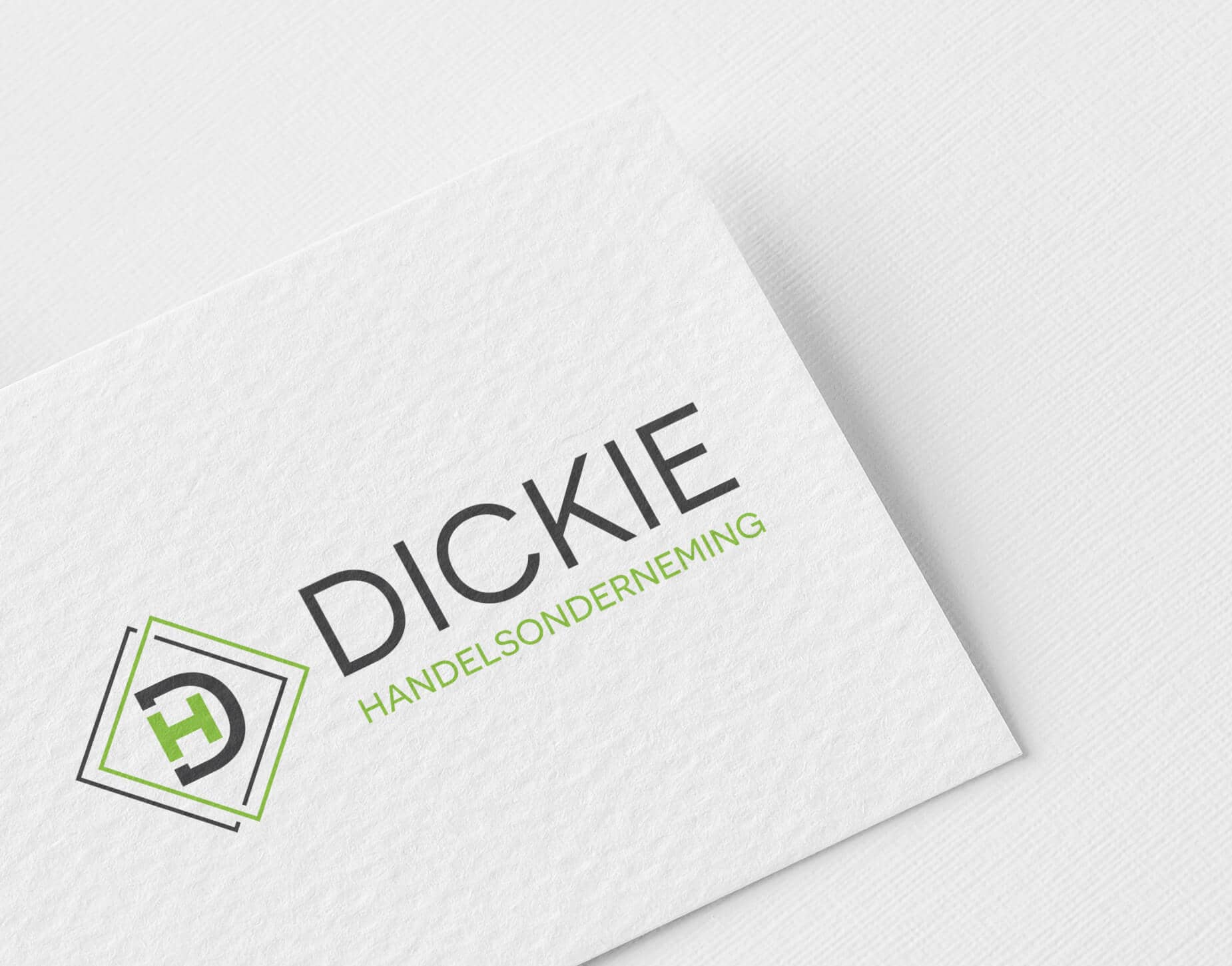 Dickie - Fris en modern logo ontwerp
