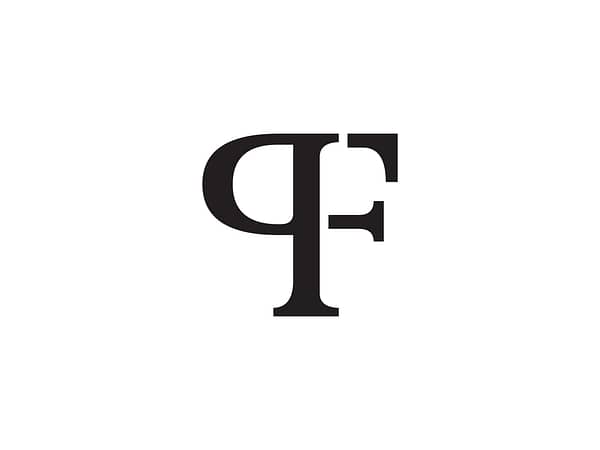 PF logo monogram