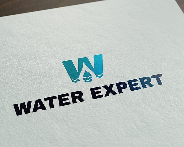 water druppel logo ontwerp